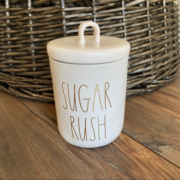 {1 left} Rae Dunn “Sugar Rush” Loop Canister - Picture 2 of 5